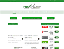 Tablet Screenshot of forexmarket.biz